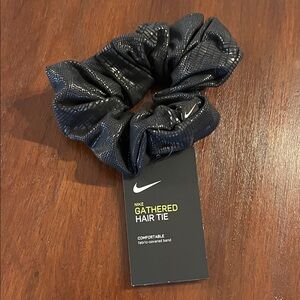 Nike Black Textured Hair Tie